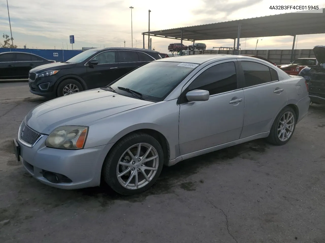 2012 Mitsubishi Galant Es VIN: 4A32B3FF4CE015945 Lot: 80528864