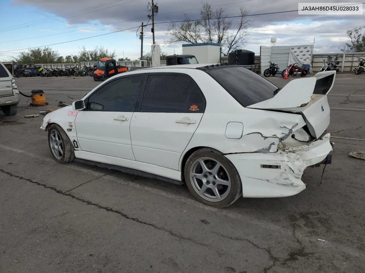 2005 Mitsubishi Lancer Evolution VIN: JA3AH86D45U028033 Lot: 74323774