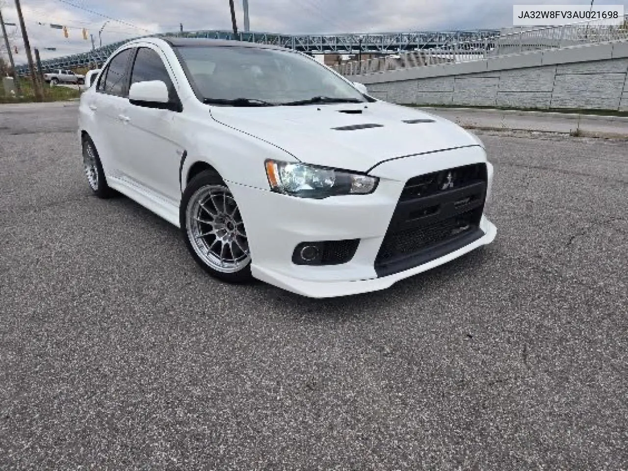 2010 Mitsubishi Lancer Evolution Gsr VIN: JA32W8FV3AU021698 Lot: 80026994