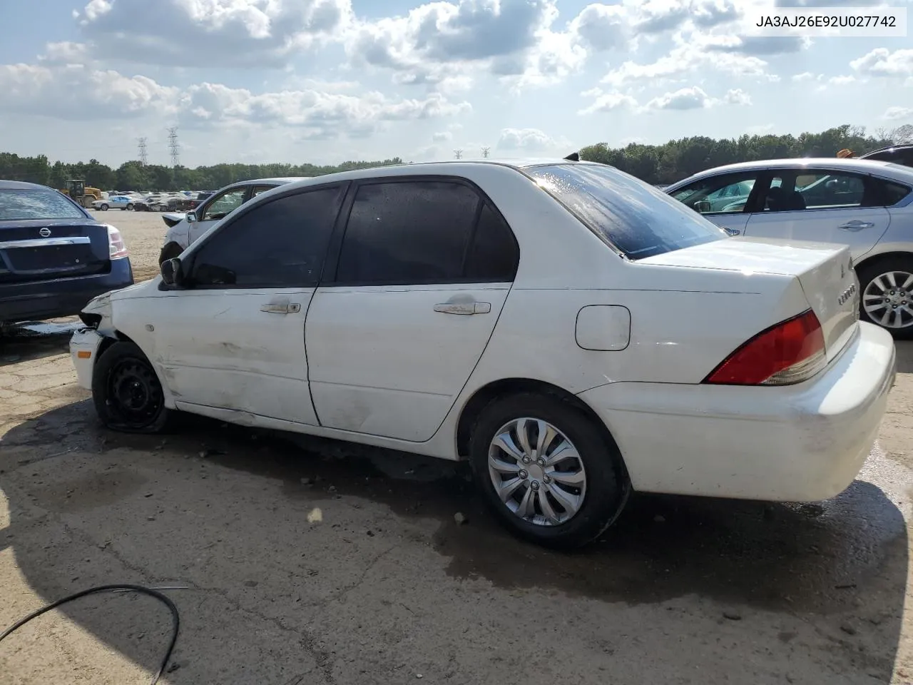 2002 Mitsubishi Lancer Es VIN: JA3AJ26E92U027742 Lot: 66432004