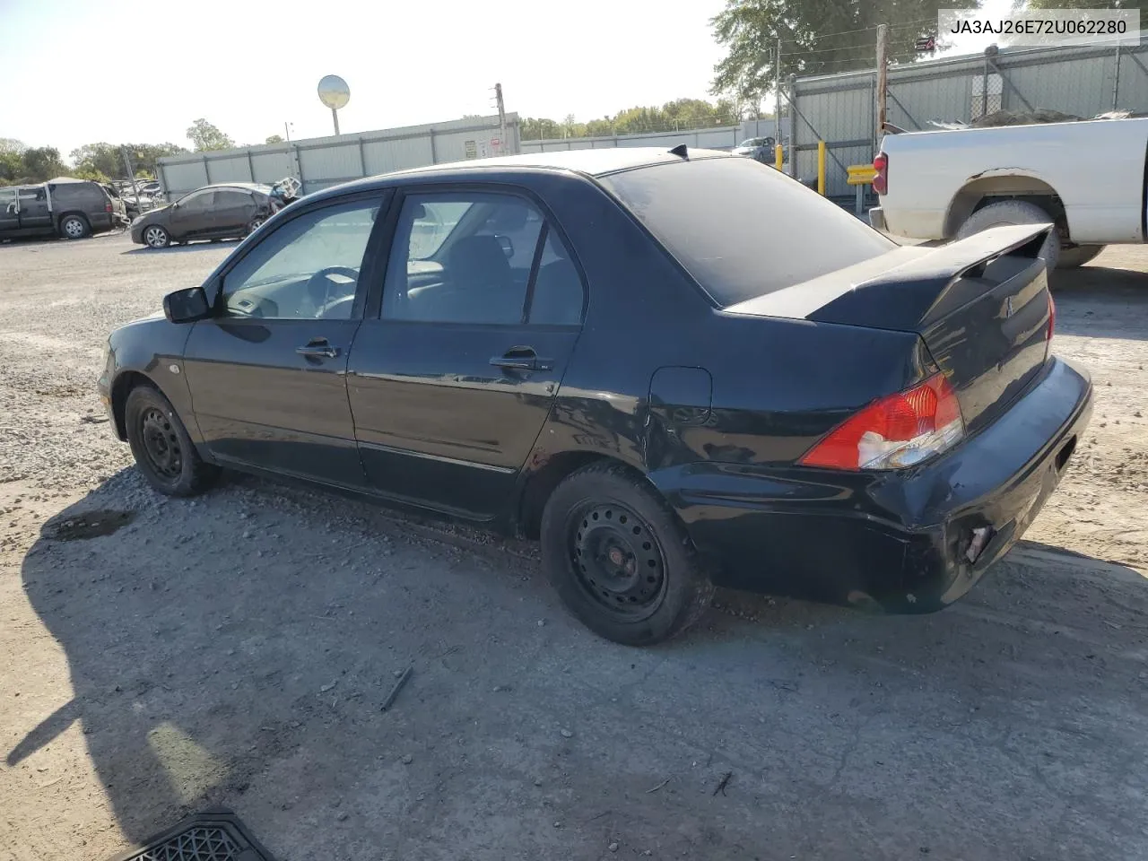 2002 Mitsubishi Lancer Es VIN: JA3AJ26E72U062280 Lot: 75810384