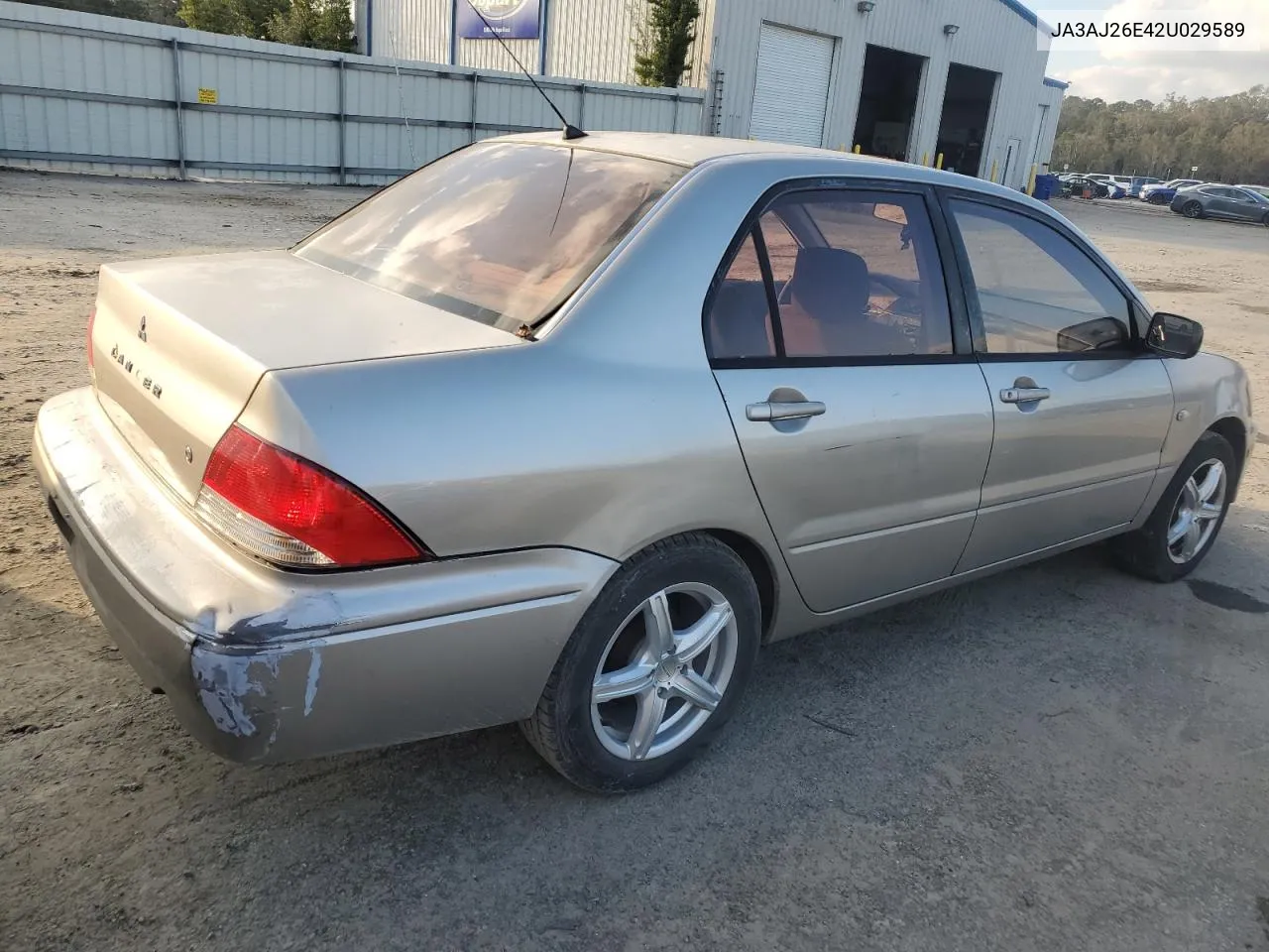 2002 Mitsubishi Lancer Es VIN: JA3AJ26E42U029589 Lot: 80250264