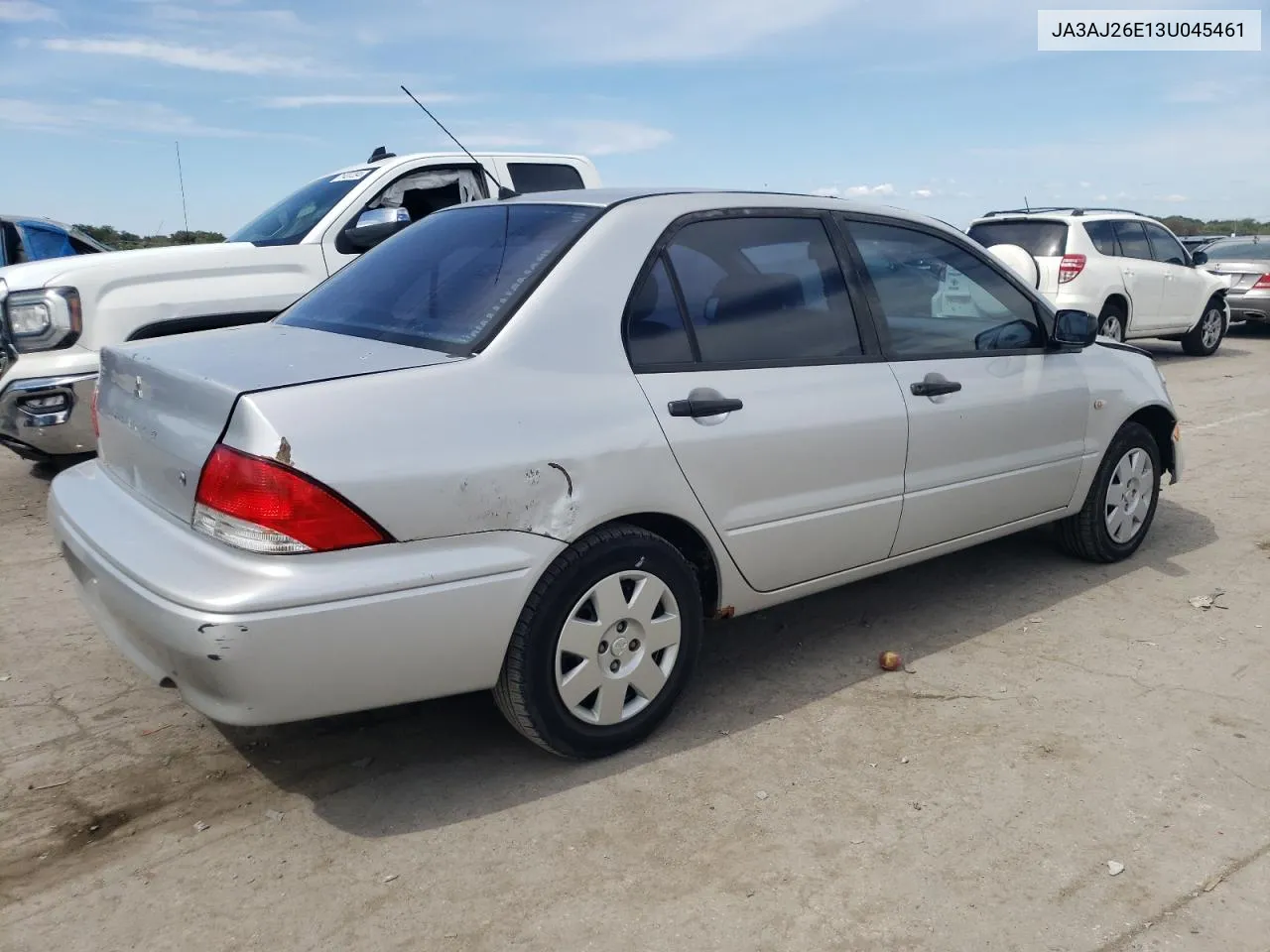 2003 Mitsubishi Lancer Es VIN: JA3AJ26E13U045461 Lot: 72066994