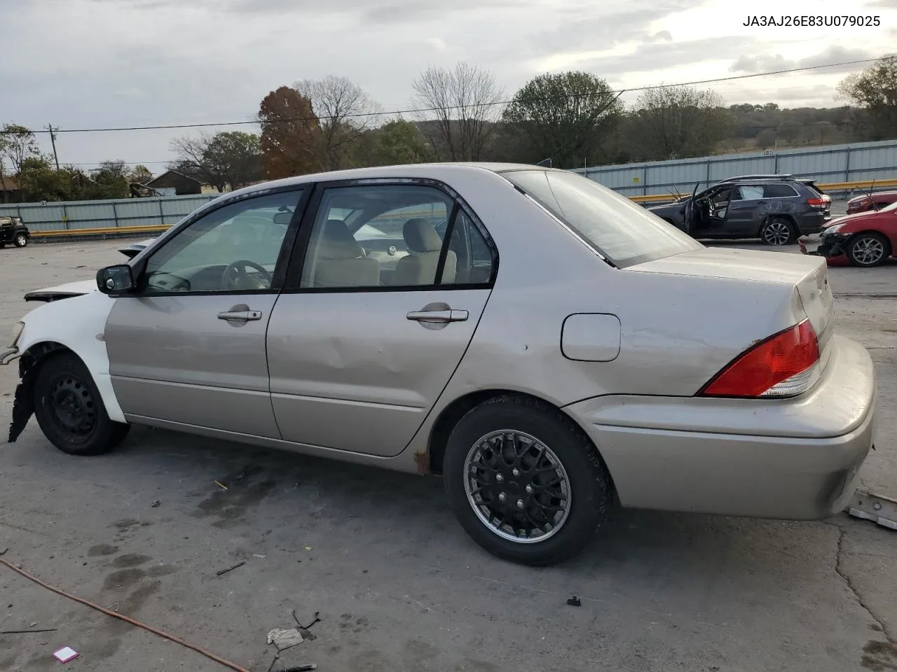 2003 Mitsubishi Lancer Es VIN: JA3AJ26E83U079025 Lot: 76900594