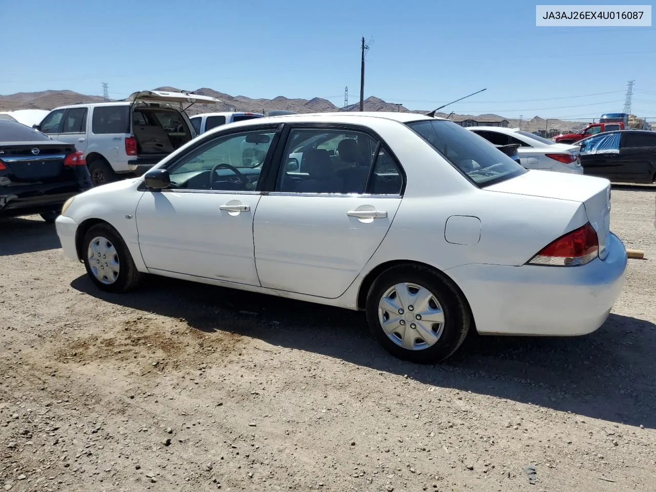 2004 Mitsubishi Lancer Es VIN: JA3AJ26EX4U016087 Lot: 64115694