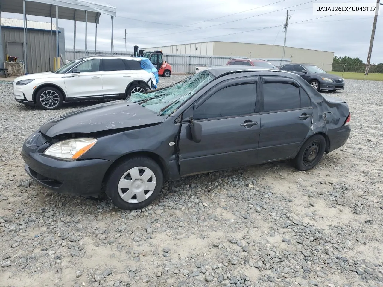 2004 Mitsubishi Lancer Es VIN: JA3AJ26EX4U043127 Lot: 70471054