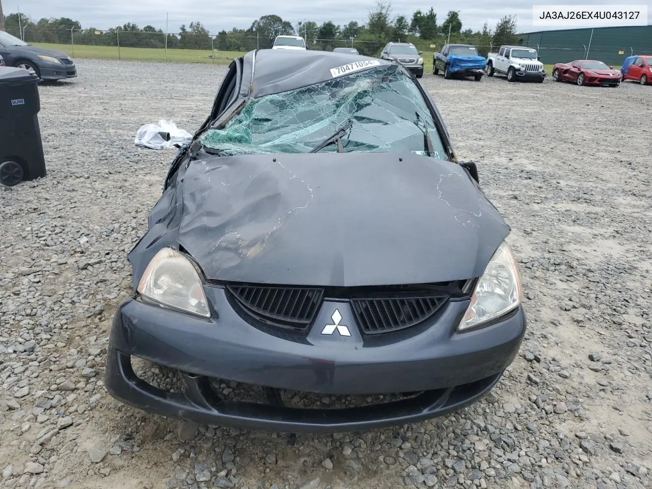 2004 Mitsubishi Lancer Es VIN: JA3AJ26EX4U043127 Lot: 70471054