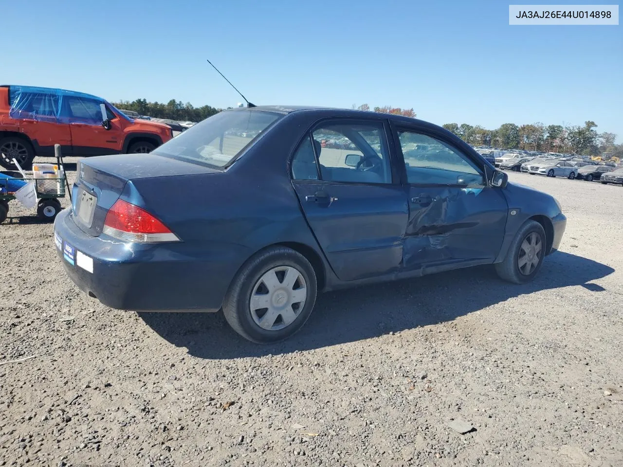 2004 Mitsubishi Lancer Es VIN: JA3AJ26E44U014898 Lot: 76540904