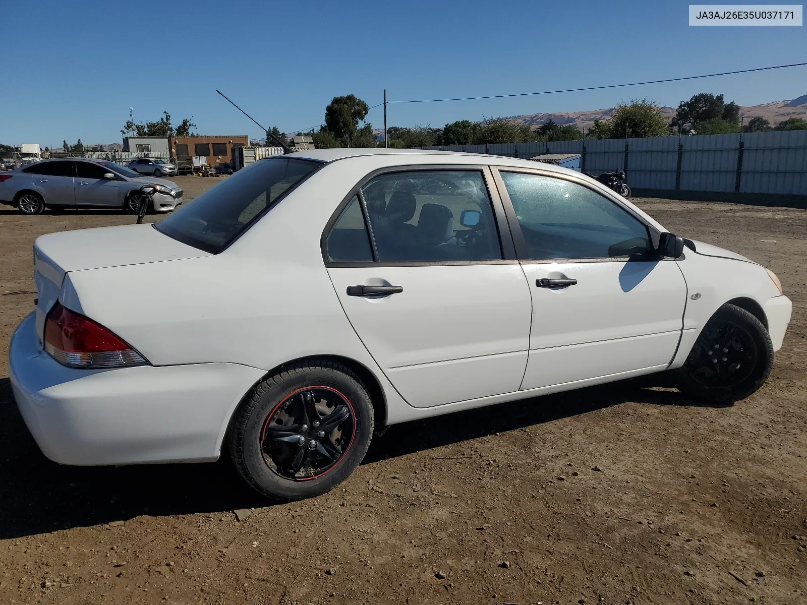 2005 Mitsubishi Lancer Es VIN: JA3AJ26E35U037171 Lot: 65156924