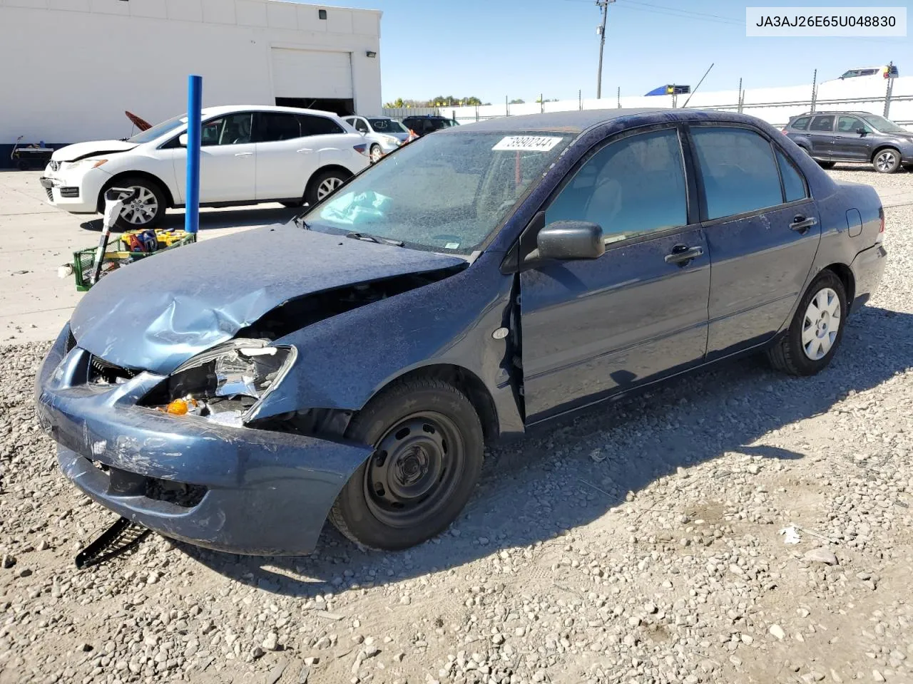 2005 Mitsubishi Lancer Es VIN: JA3AJ26E65U048830 Lot: 73990244