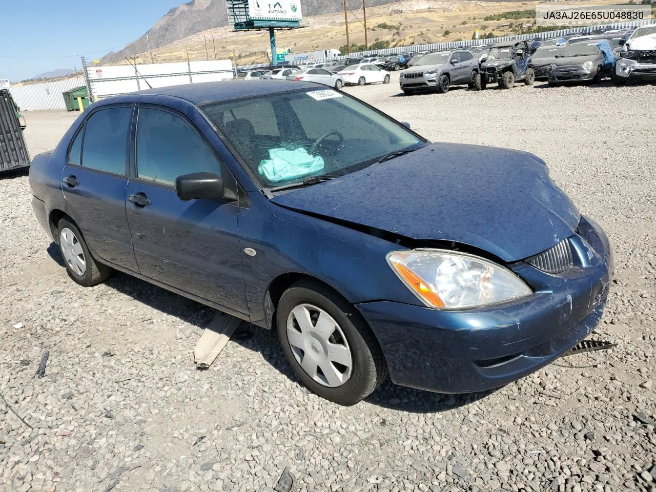 2005 Mitsubishi Lancer Es VIN: JA3AJ26E65U048830 Lot: 73990244