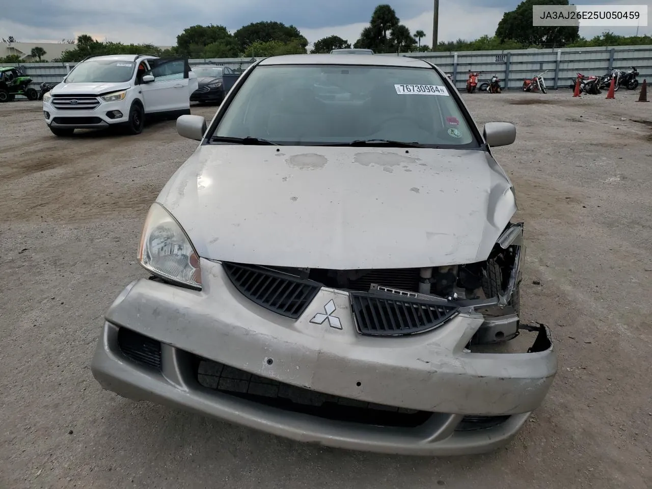 2005 Mitsubishi Lancer Es VIN: JA3AJ26E25U050459 Lot: 76730984