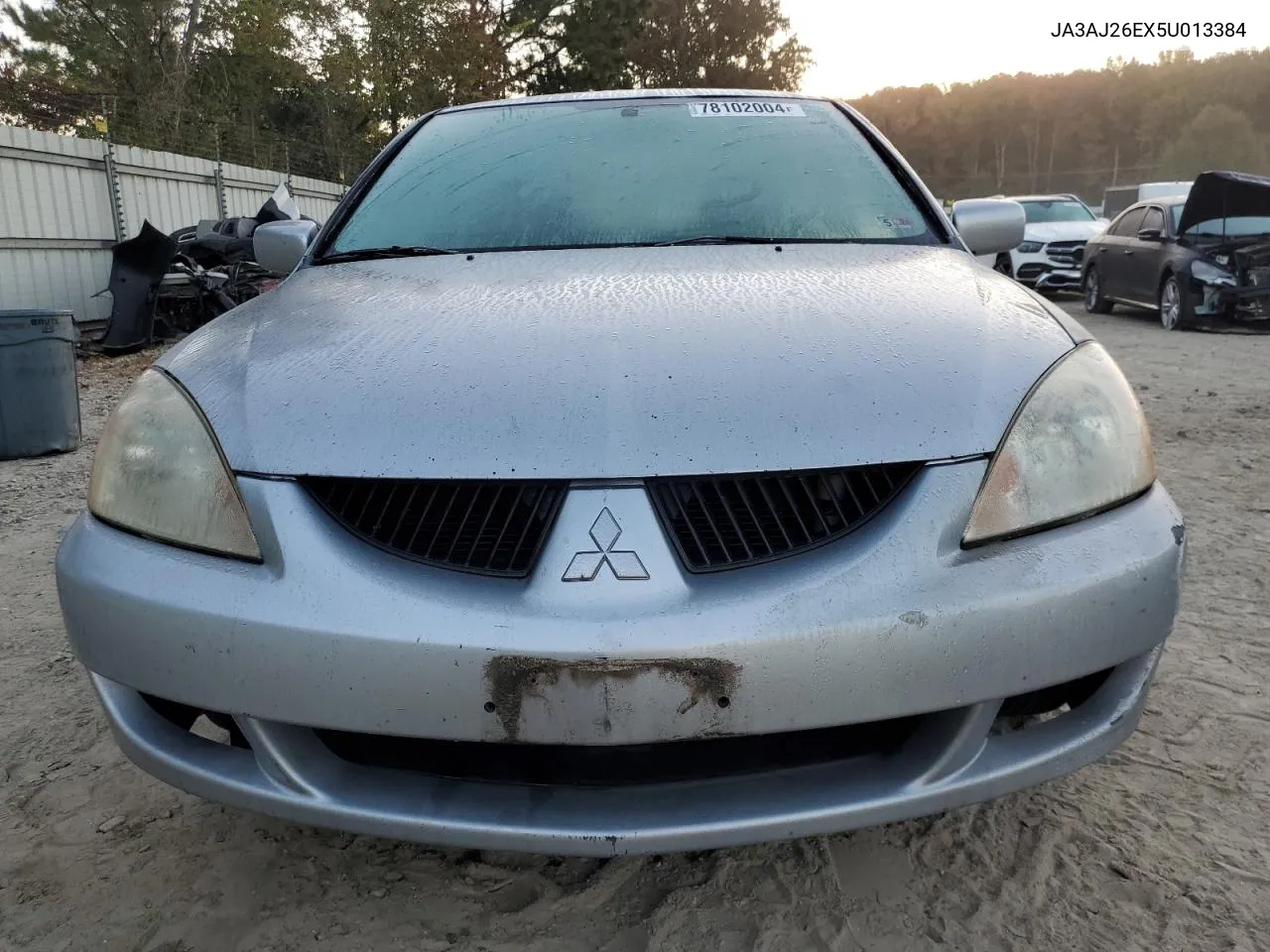 2005 Mitsubishi Lancer Es VIN: JA3AJ26EX5U013384 Lot: 78102004