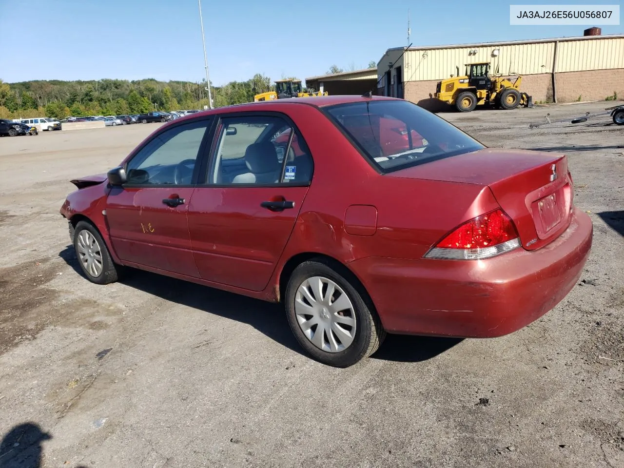 2006 Mitsubishi Lancer Es VIN: JA3AJ26E56U056807 Lot: 68286294