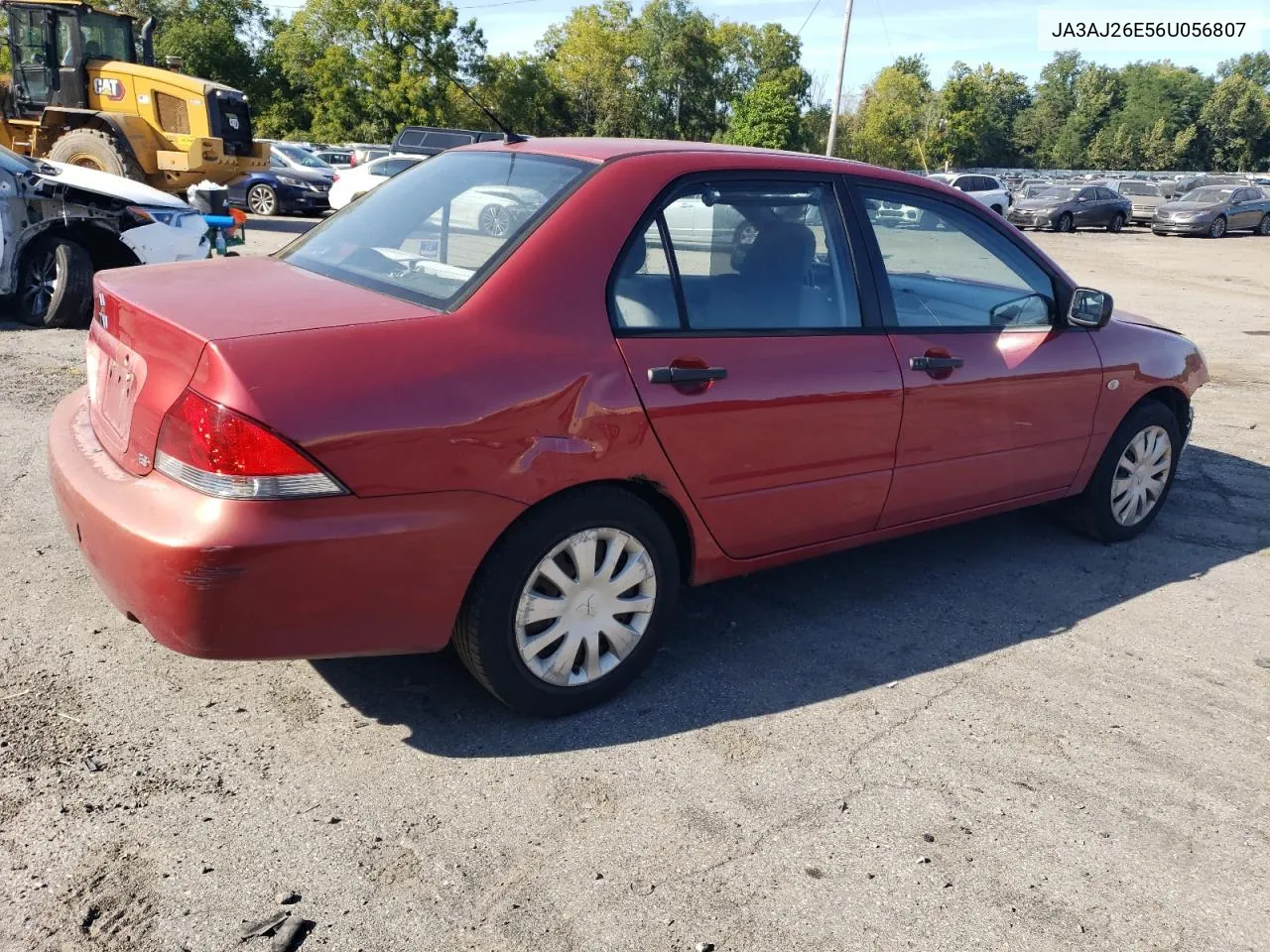 2006 Mitsubishi Lancer Es VIN: JA3AJ26E56U056807 Lot: 68286294