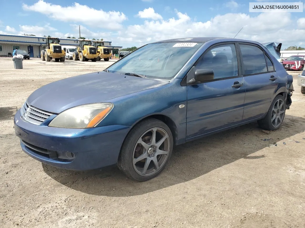 JA3AJ26E16U004851 2006 Mitsubishi Lancer Es