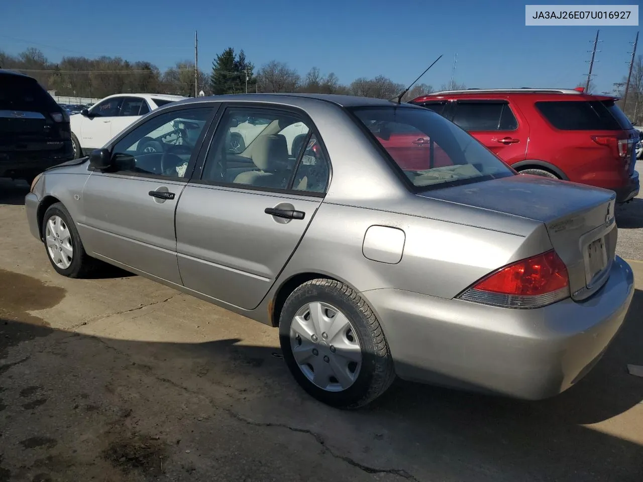 2007 Mitsubishi Lancer Es VIN: JA3AJ26E07U016927 Lot: 48374614