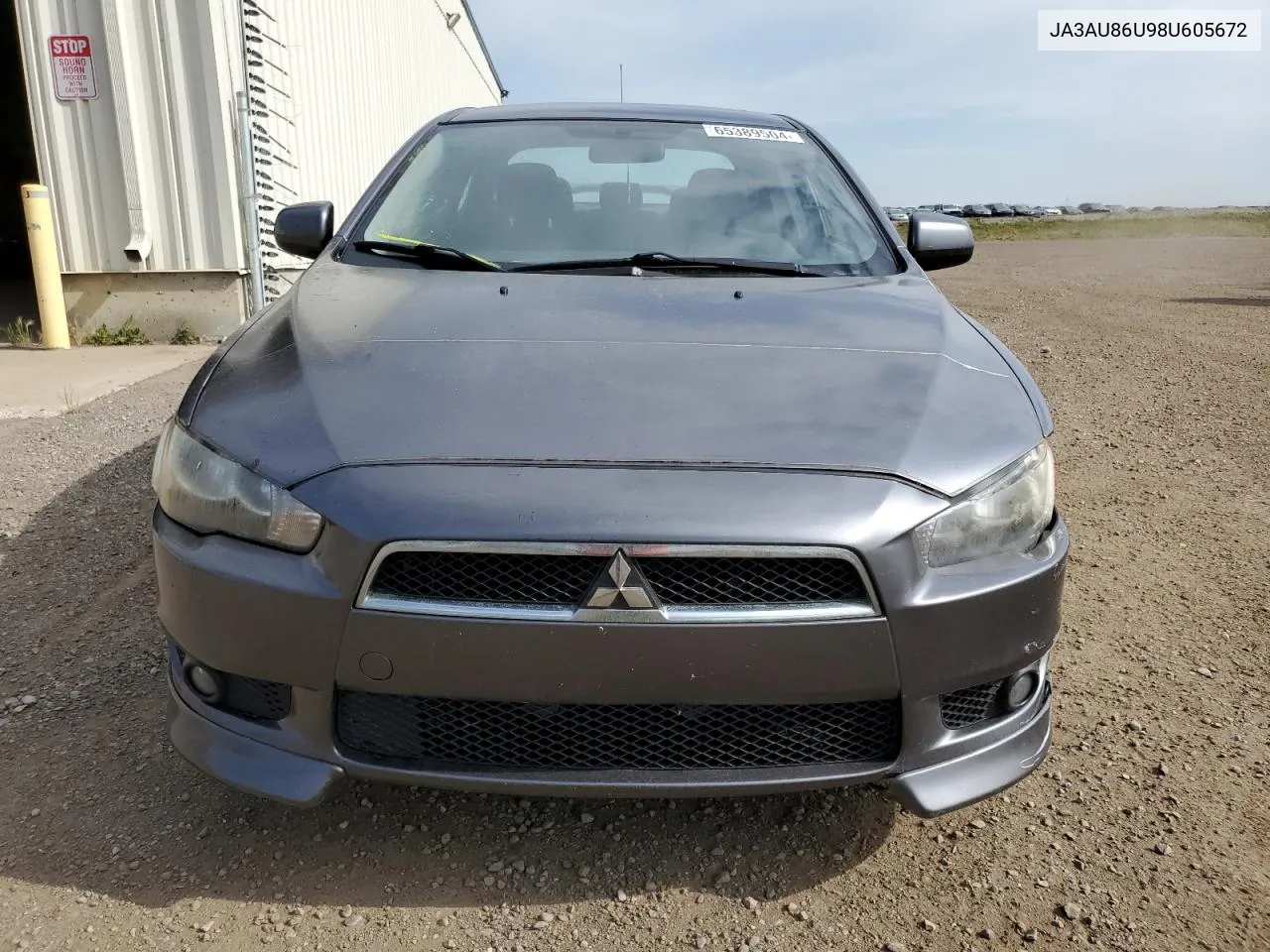 2008 Mitsubishi Lancer Gts VIN: JA3AU86U98U605672 Lot: 65389504