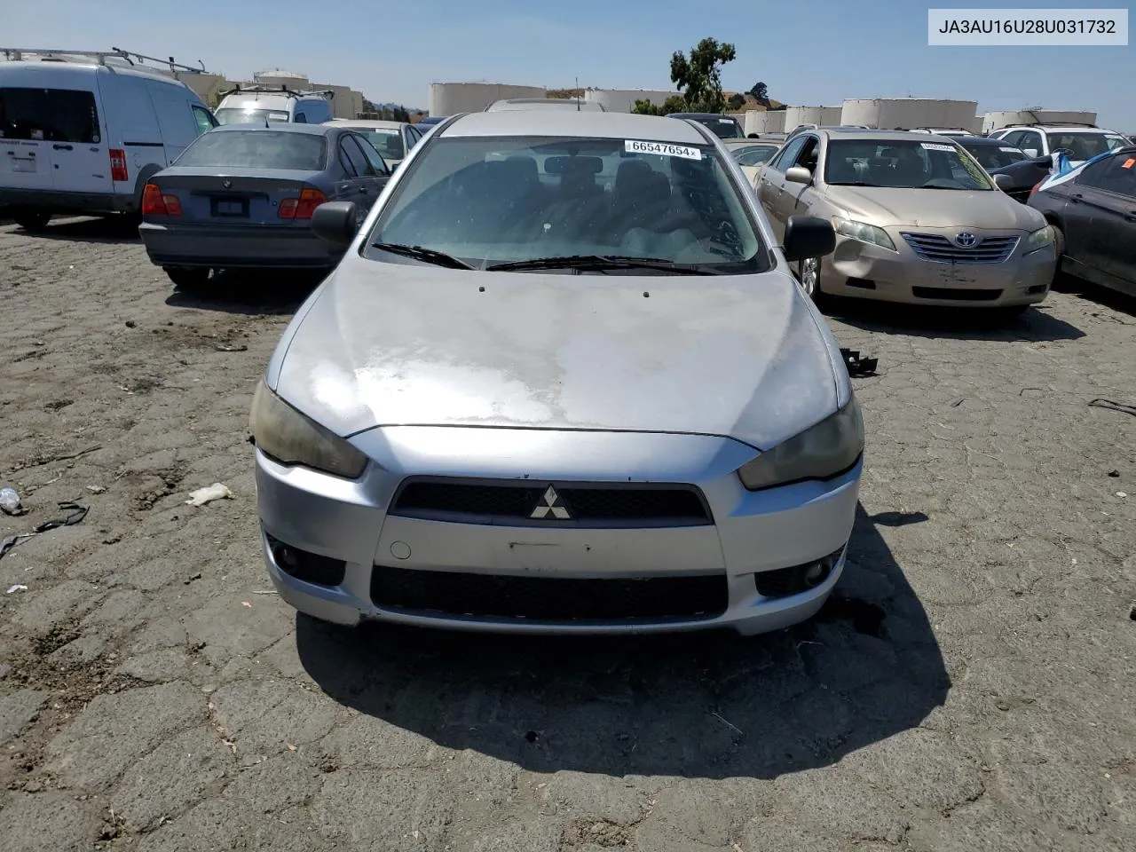 2008 Mitsubishi Lancer De VIN: JA3AU16U28U031732 Lot: 66547654