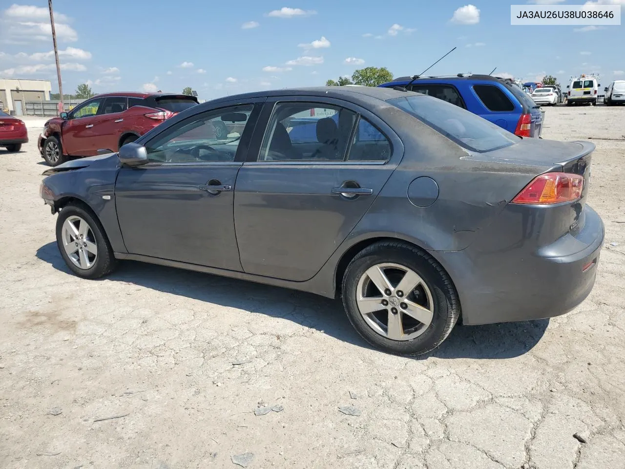 JA3AU26U38U038646 2008 Mitsubishi Lancer Es