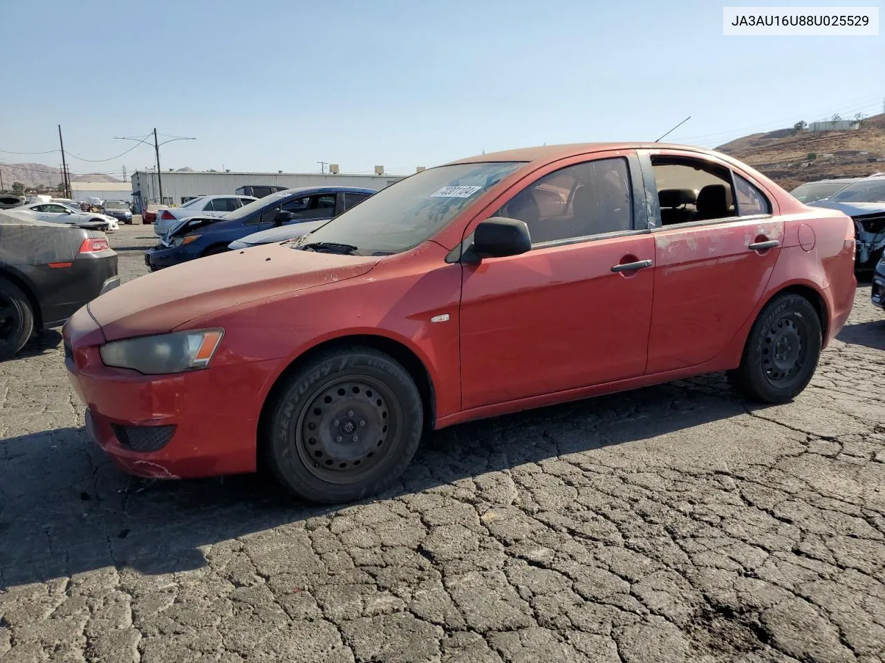 JA3AU16U88U025529 2008 Mitsubishi Lancer De