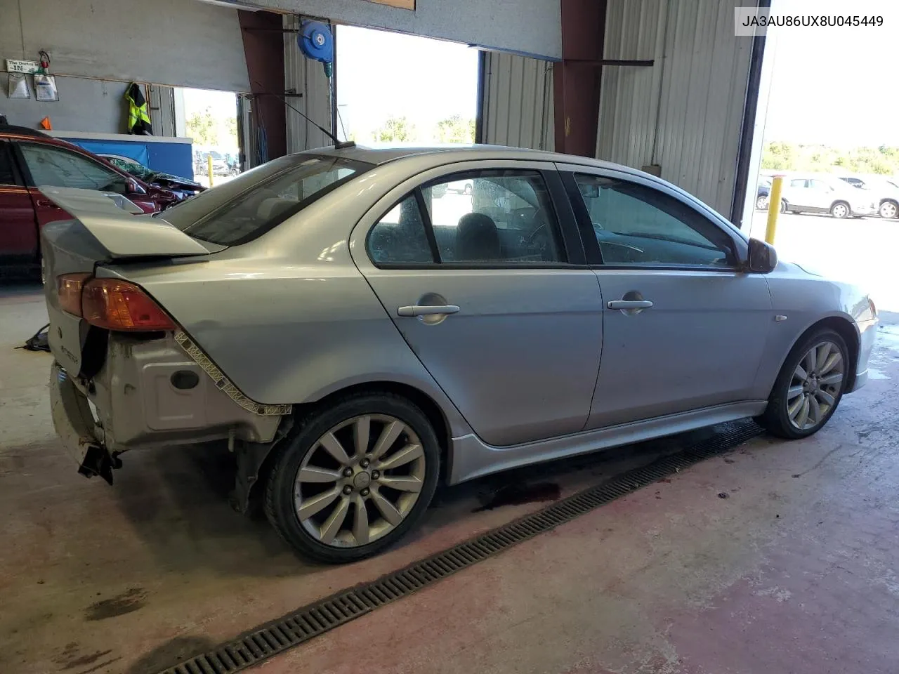 2008 Mitsubishi Lancer Gts VIN: JA3AU86UX8U045449 Lot: 70369154