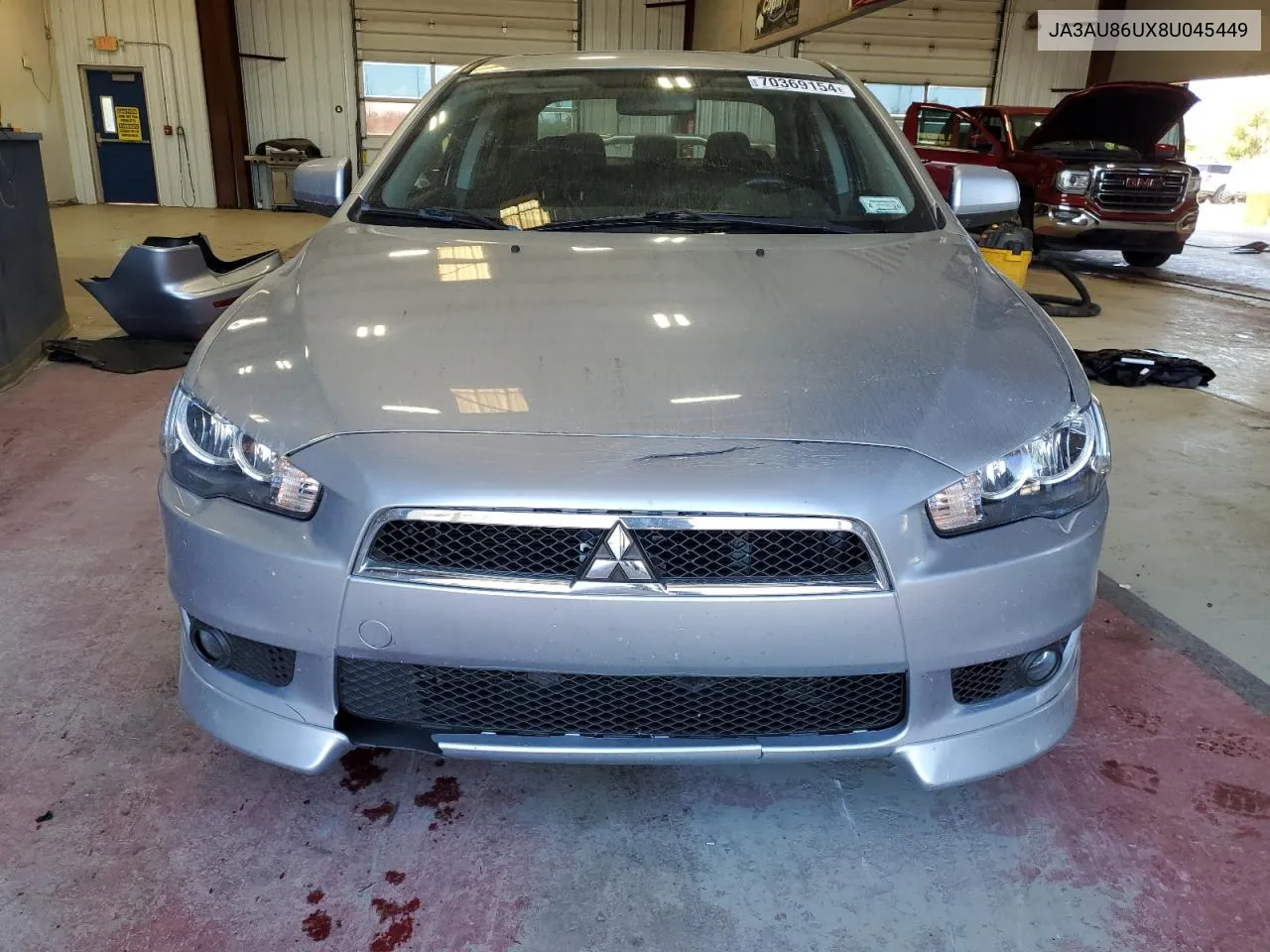 2008 Mitsubishi Lancer Gts VIN: JA3AU86UX8U045449 Lot: 70369154