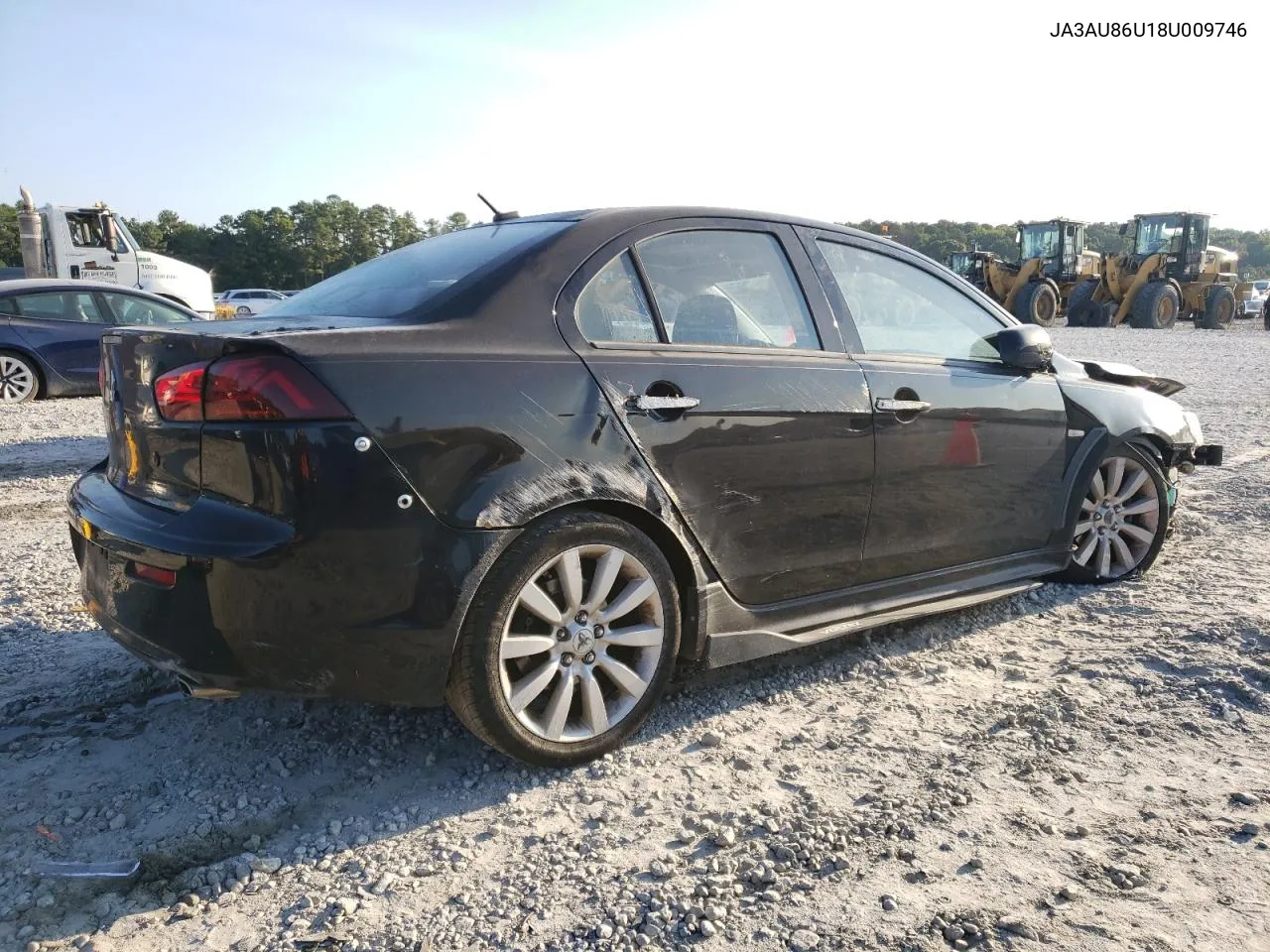 2008 Mitsubishi Lancer Gts VIN: JA3AU86U18U009746 Lot: 70670324