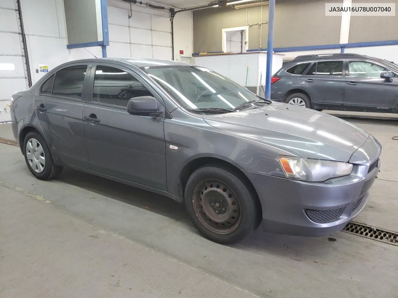 2008 Mitsubishi Lancer De VIN: JA3AU16U78U007040 Lot: 80557114