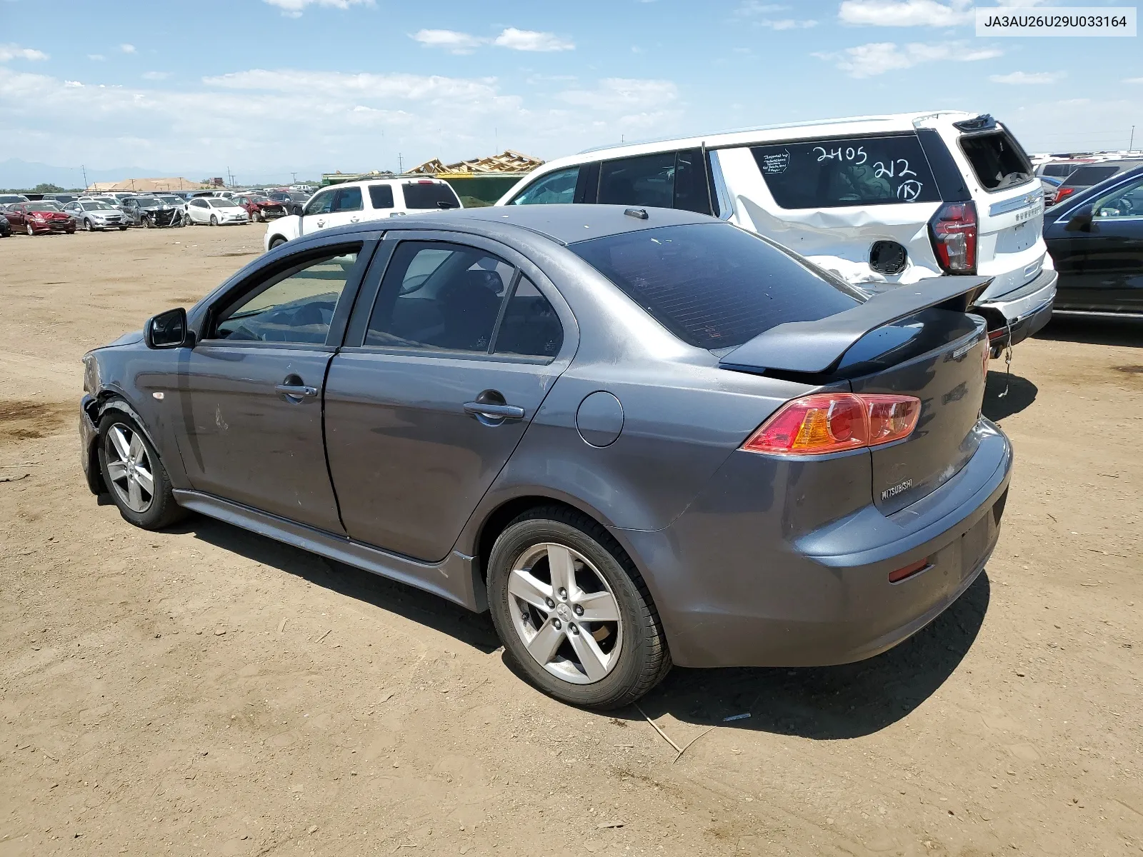 2009 Mitsubishi Lancer Es/Es Sport VIN: JA3AU26U29U033164 Lot: 62961274