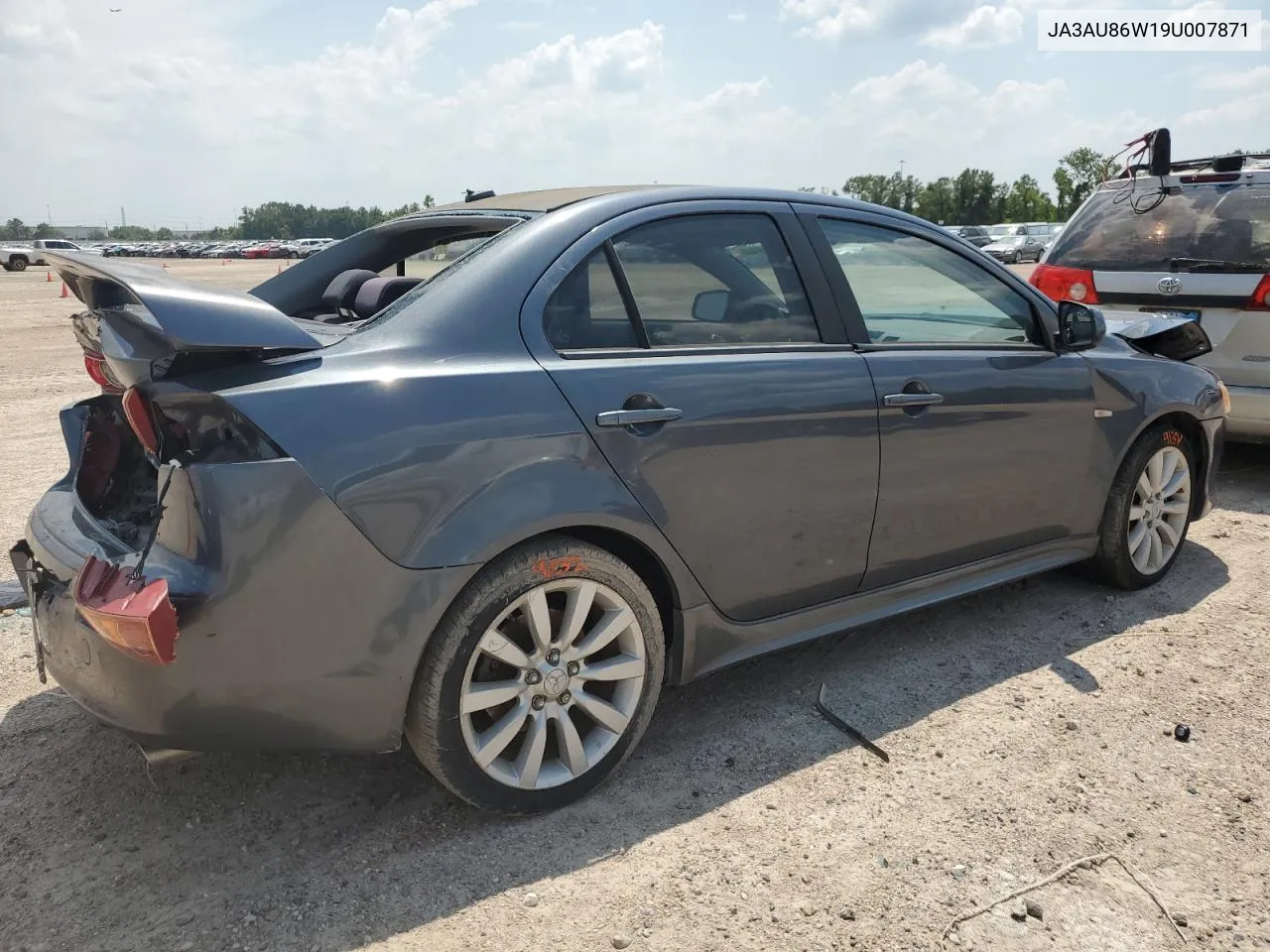 2009 Mitsubishi Lancer Gts VIN: JA3AU86W19U007871 Lot: 66146944