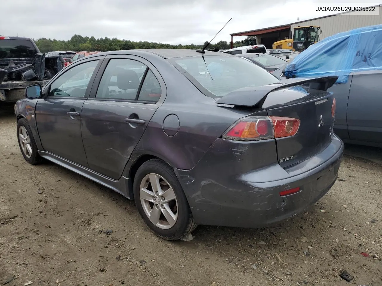 2009 Mitsubishi Lancer Es/Es Sport VIN: JA3AU26U29U035822 Lot: 69290484