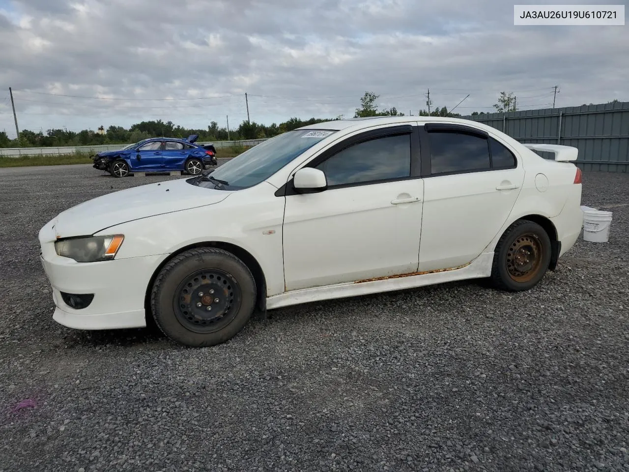 2009 Mitsubishi Lancer Es/Es Sport VIN: JA3AU26U19U610721 Lot: 69601814