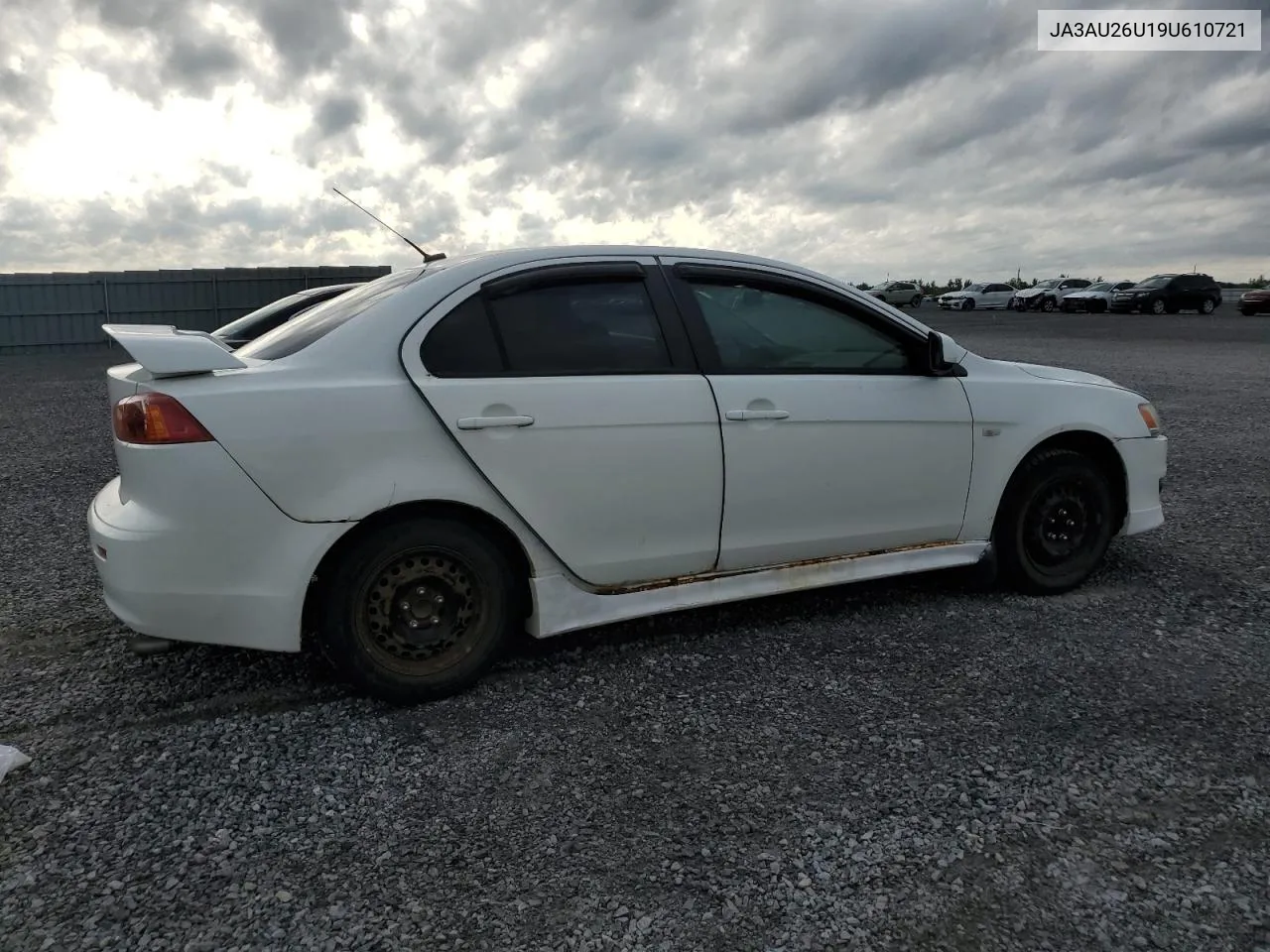 2009 Mitsubishi Lancer Es/Es Sport VIN: JA3AU26U19U610721 Lot: 69601814