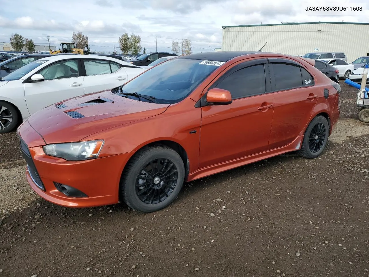 2009 Mitsubishi Lancer Ralliart VIN: JA3AY68V89U611608 Lot: 70856824