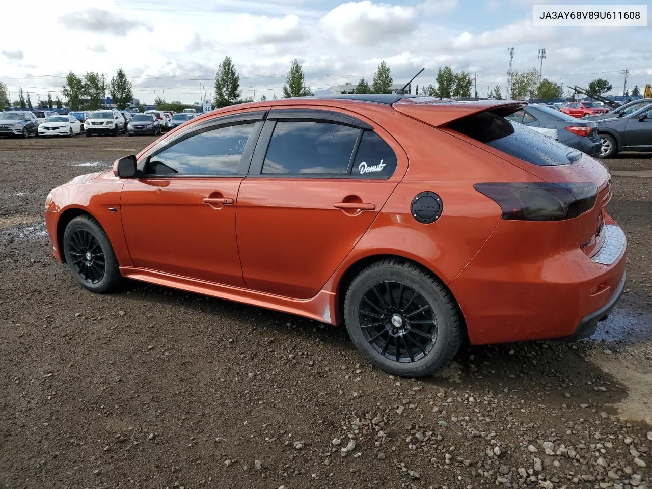 2009 Mitsubishi Lancer Ralliart VIN: JA3AY68V89U611608 Lot: 70856824