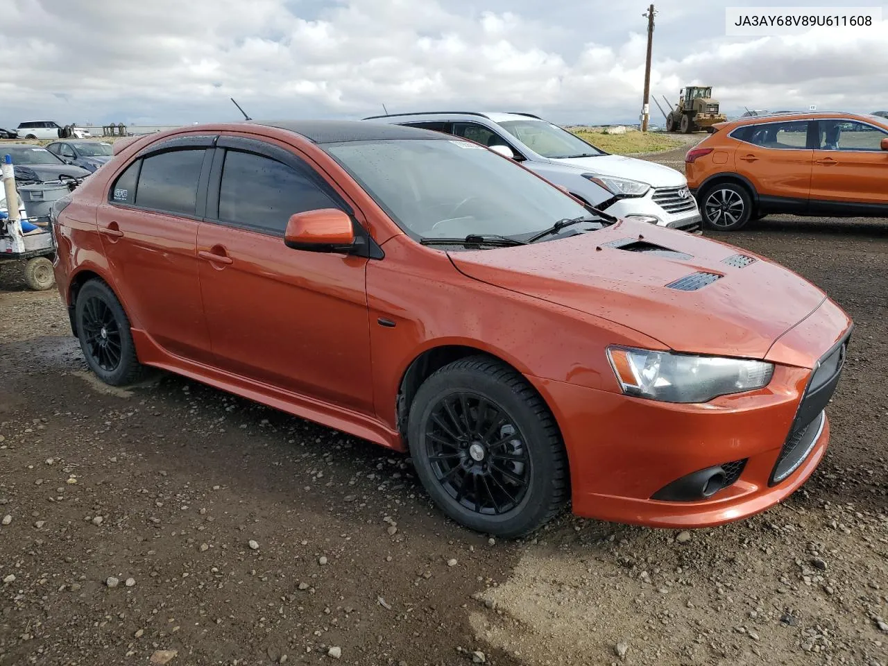 2009 Mitsubishi Lancer Ralliart VIN: JA3AY68V89U611608 Lot: 70856824