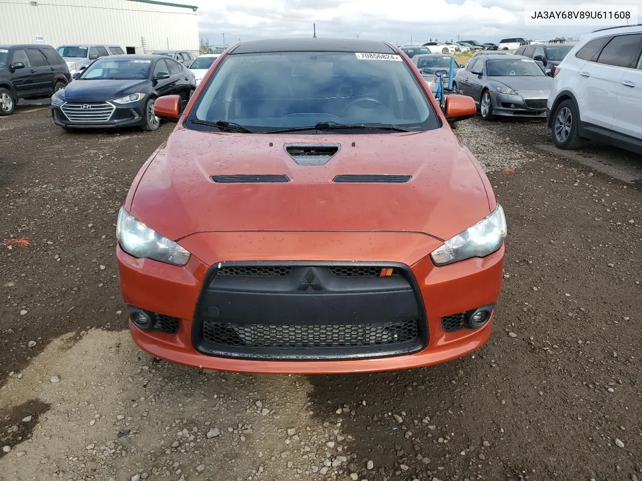 2009 Mitsubishi Lancer Ralliart VIN: JA3AY68V89U611608 Lot: 70856824