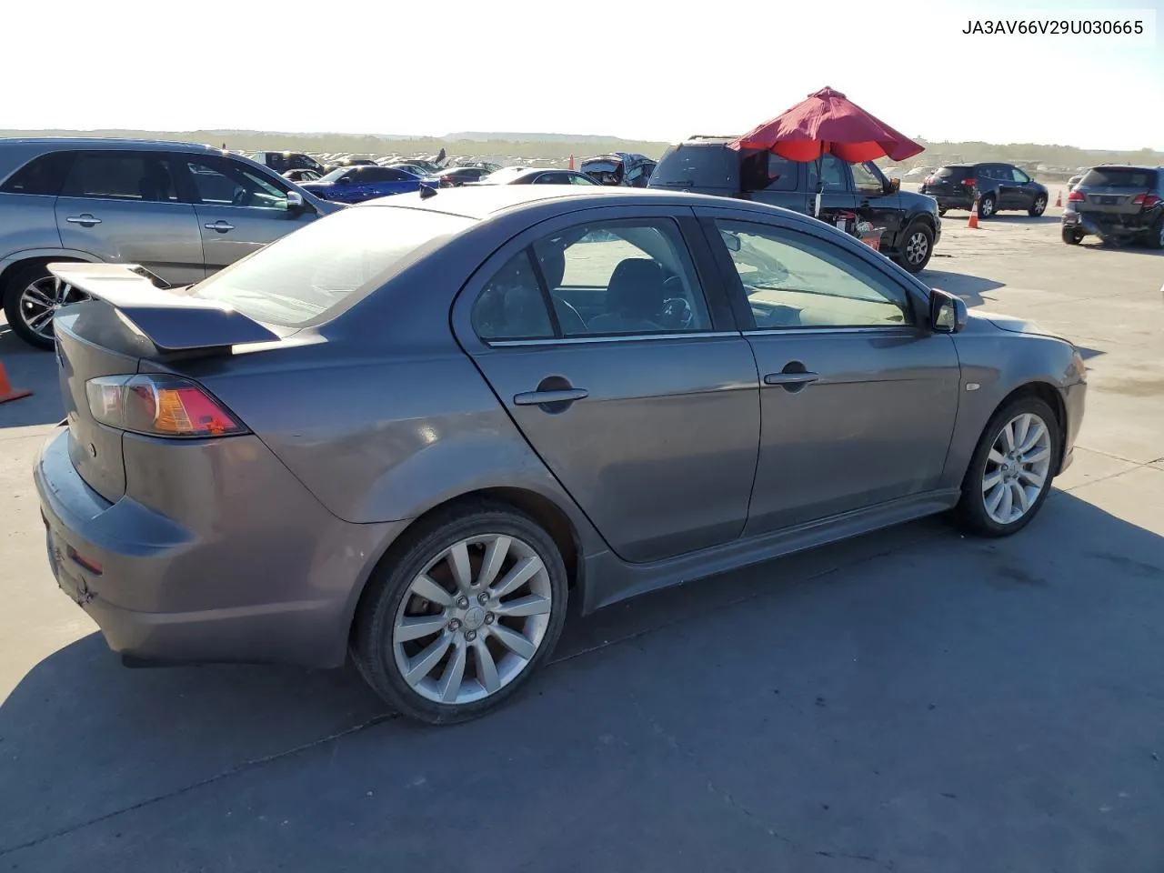 2009 Mitsubishi Lancer Ralliart VIN: JA3AV66V29U030665 Lot: 72570024