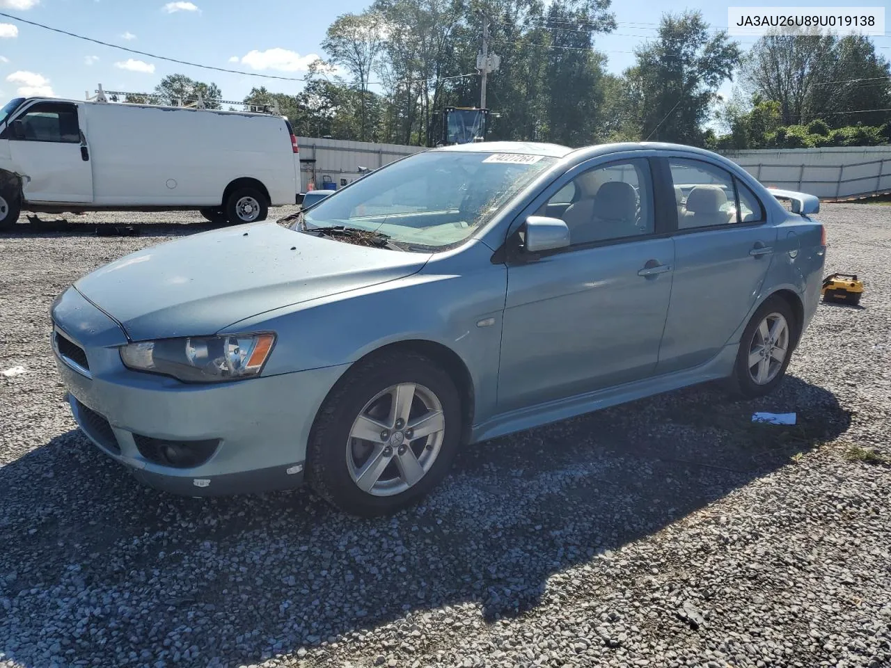 2009 Mitsubishi Lancer Es/Es Sport VIN: JA3AU26U89U019138 Lot: 74227264