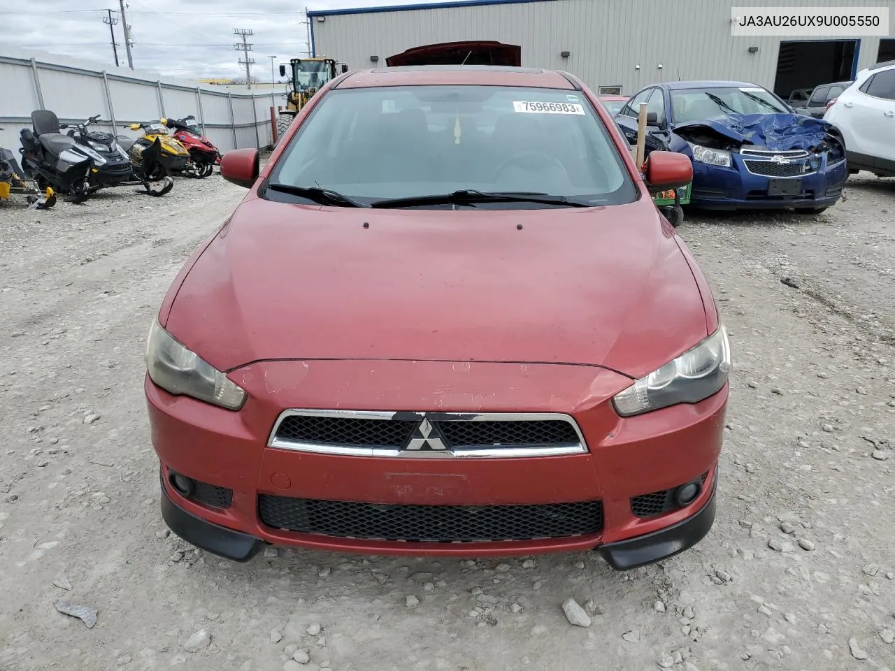 2009 Mitsubishi Lancer Es/Es Sport VIN: JA3AU26UX9U005550 Lot: 75966983