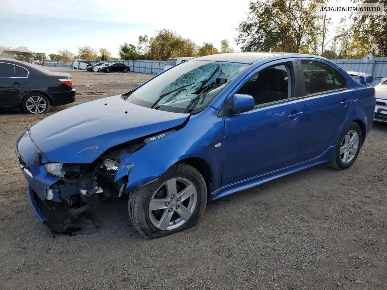 2009 Mitsubishi Lancer Es/Es Sport VIN: JA3AU26U29U610310 Lot: 76558744