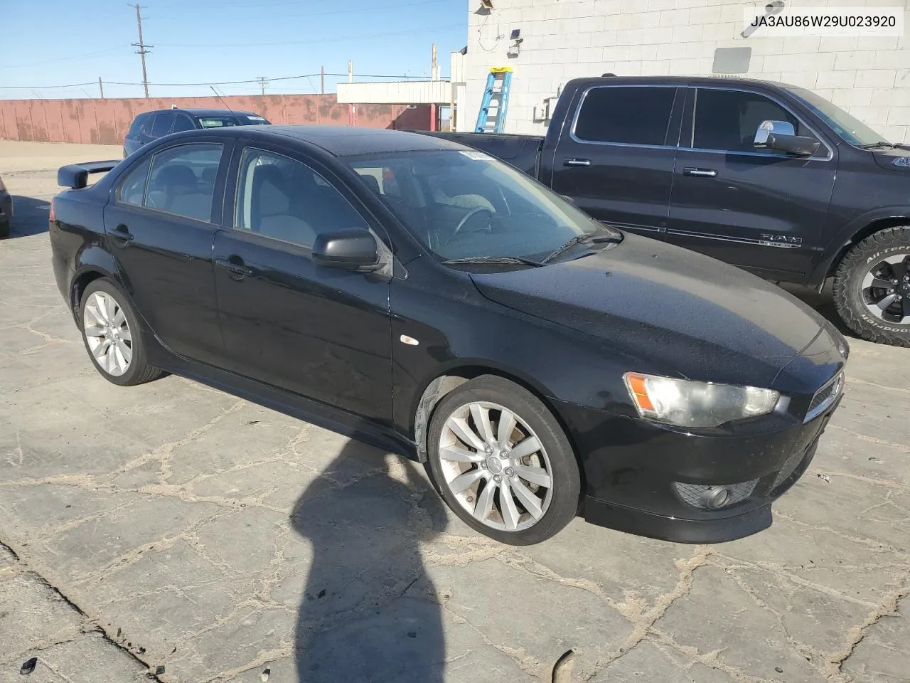 2009 Mitsubishi Lancer Gts VIN: JA3AU86W29U023920 Lot: 78109264