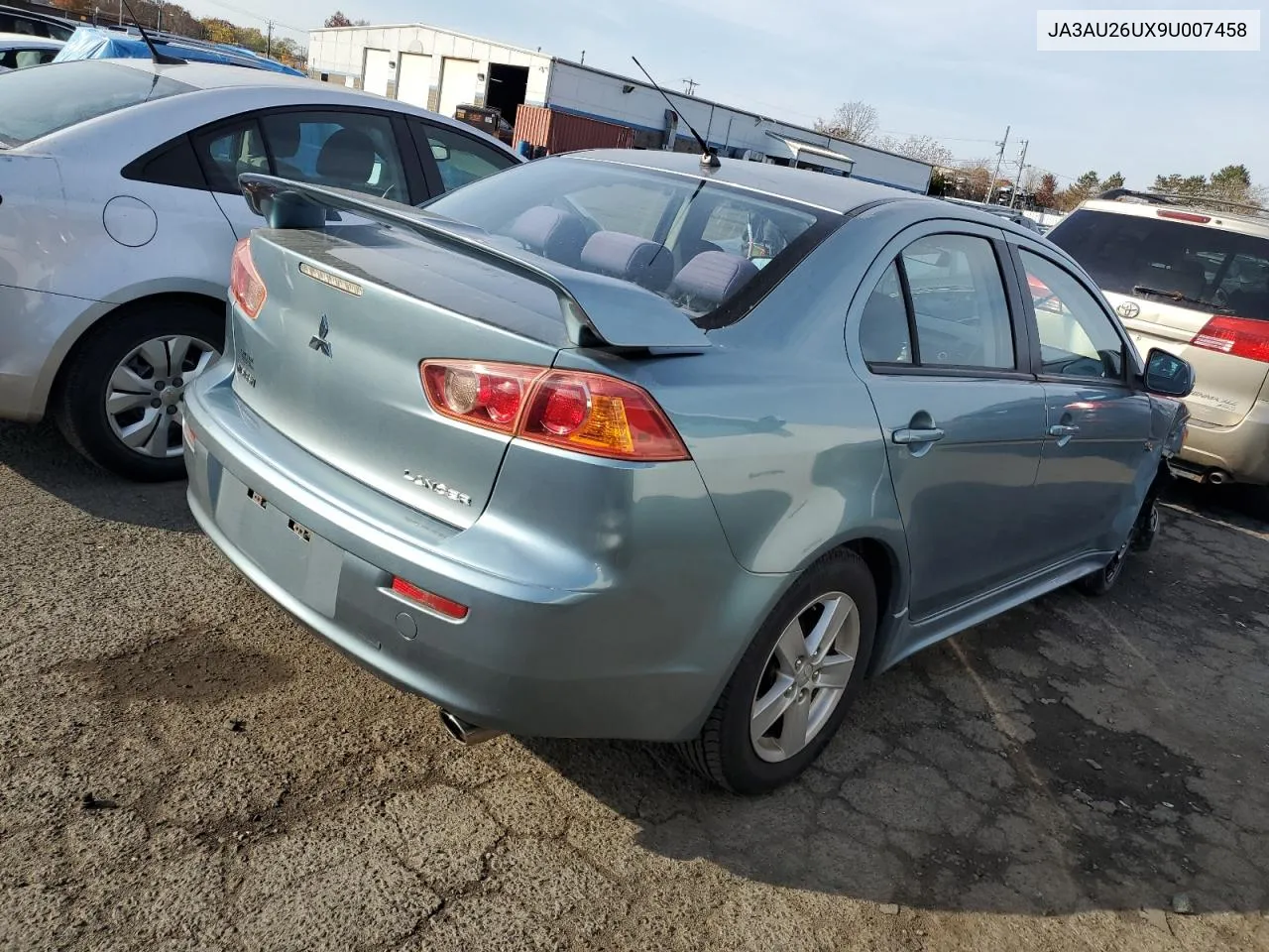 2009 Mitsubishi Lancer Es/Es Sport VIN: JA3AU26UX9U007458 Lot: 78245174