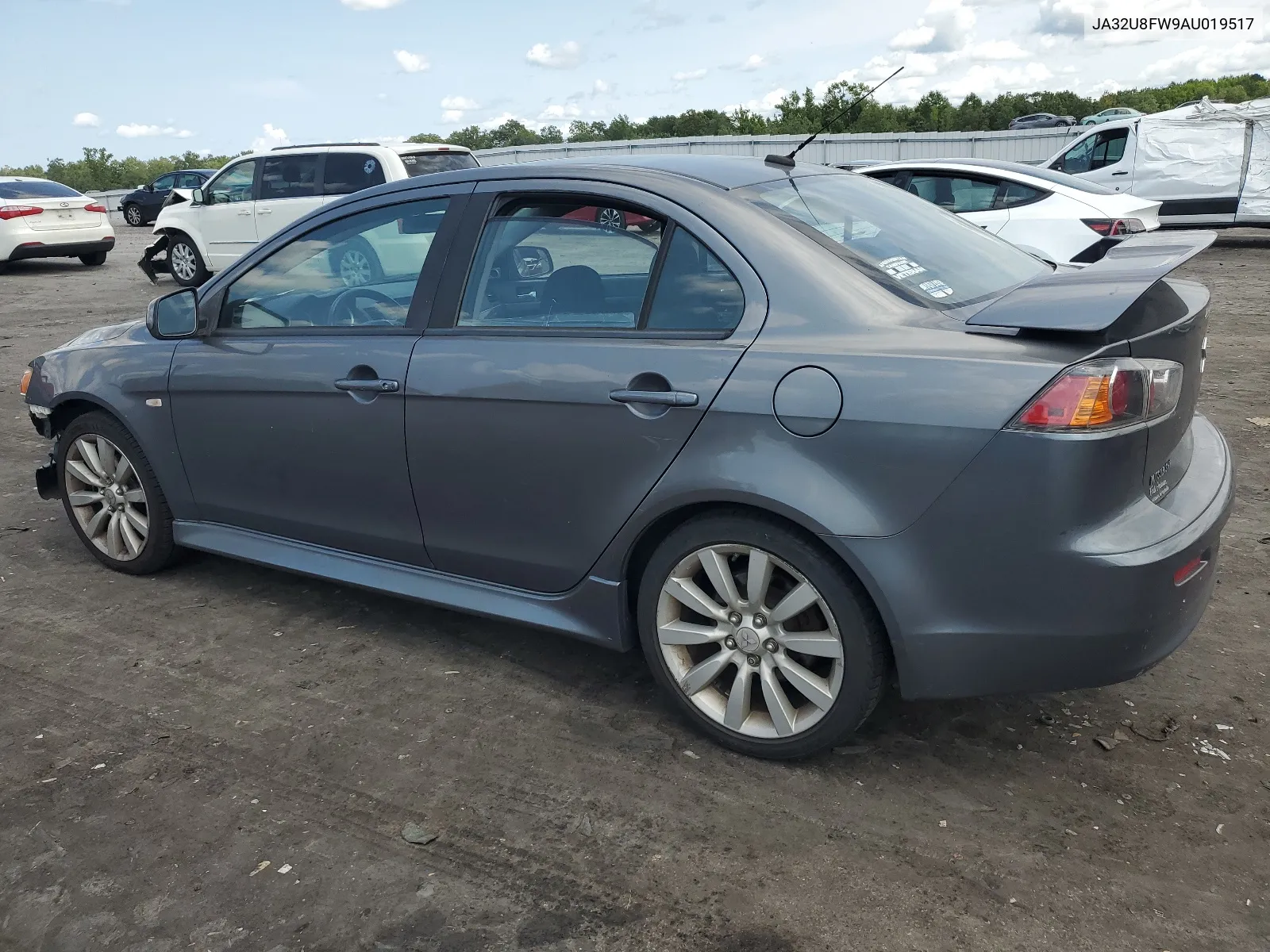 2010 Mitsubishi Lancer Gts VIN: JA32U8FW9AU019517 Lot: 64562194