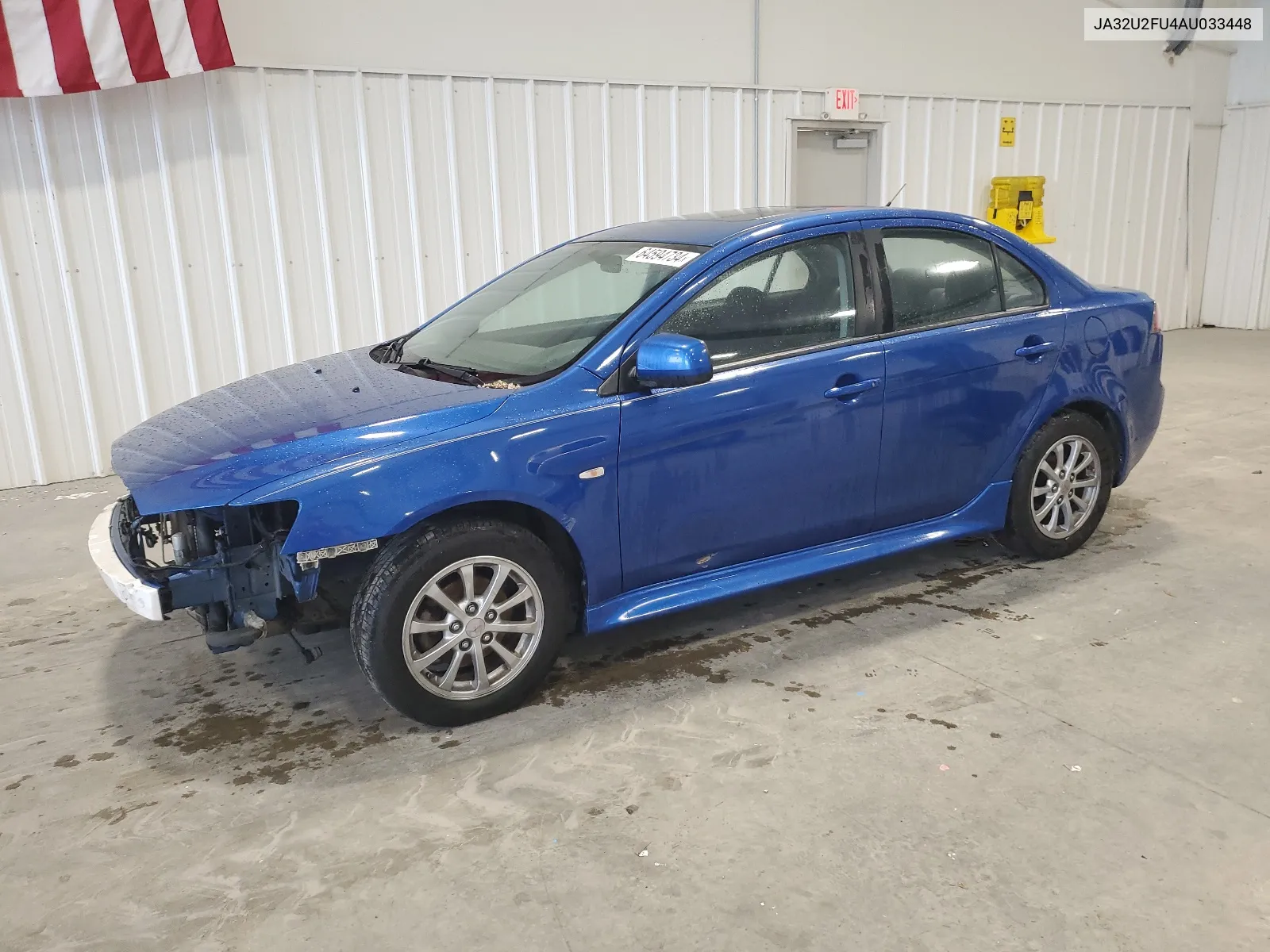 2010 Mitsubishi Lancer Es/Es Sport VIN: JA32U2FU4AU033448 Lot: 64594734