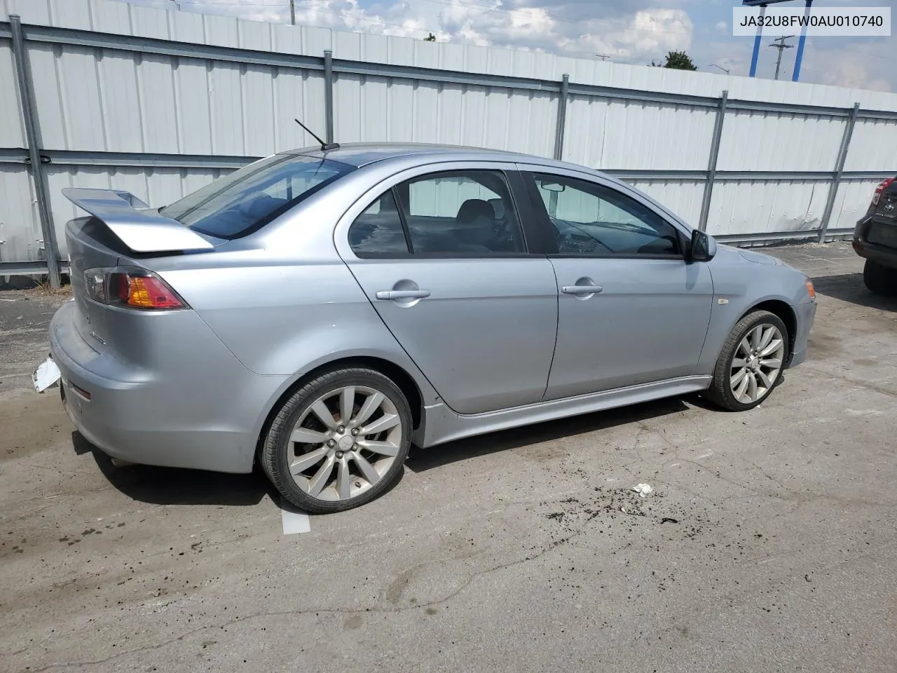 2010 Mitsubishi Lancer Gts VIN: JA32U8FW0AU010740 Lot: 69559284