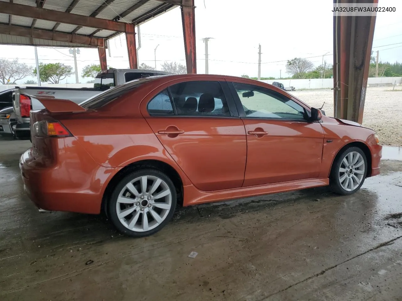 2010 Mitsubishi Lancer Gts VIN: JA32U8FW3AU022400 Lot: 72569714