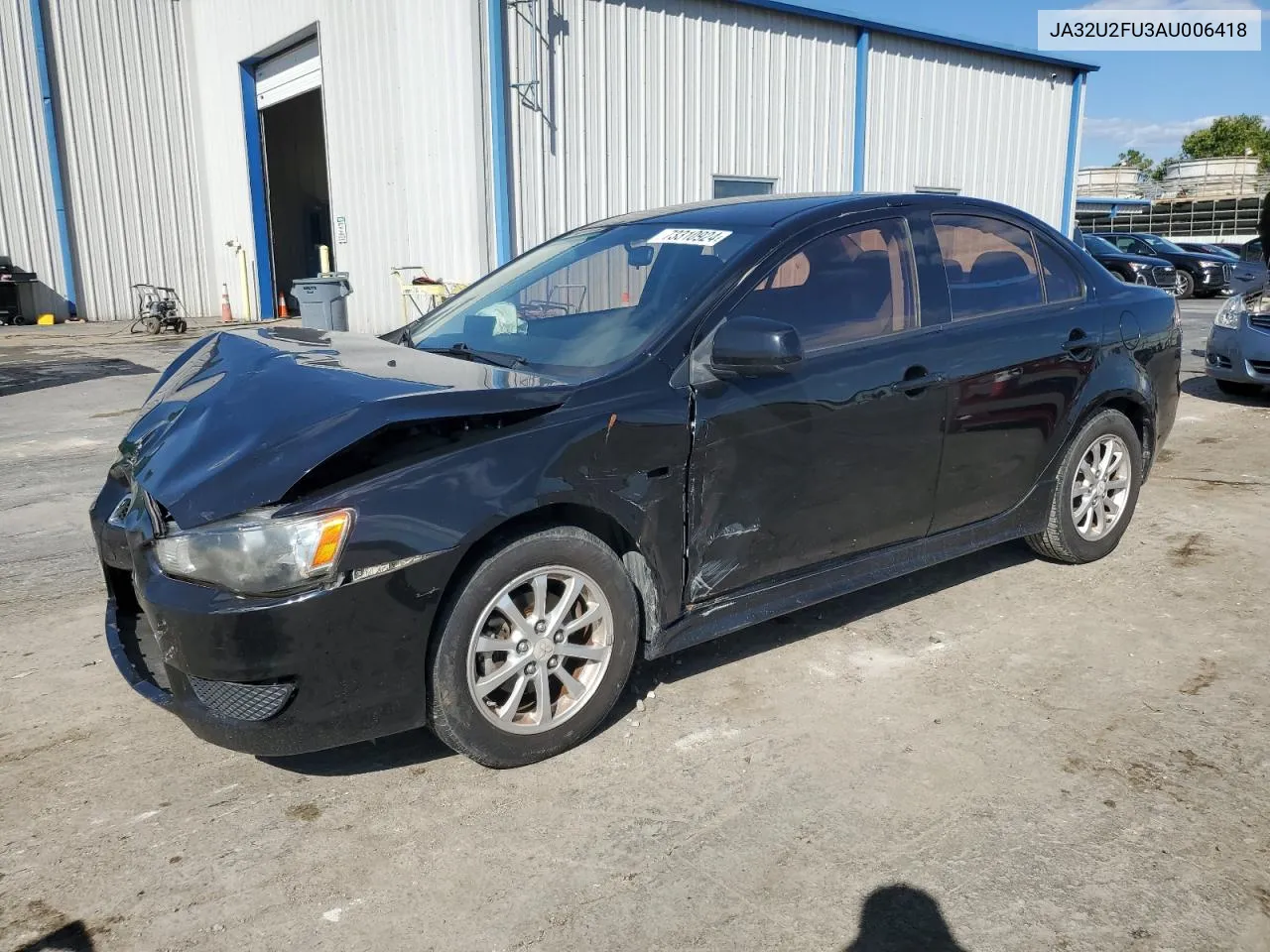 2010 Mitsubishi Lancer Es/Es Sport VIN: JA32U2FU3AU006418 Lot: 73310924