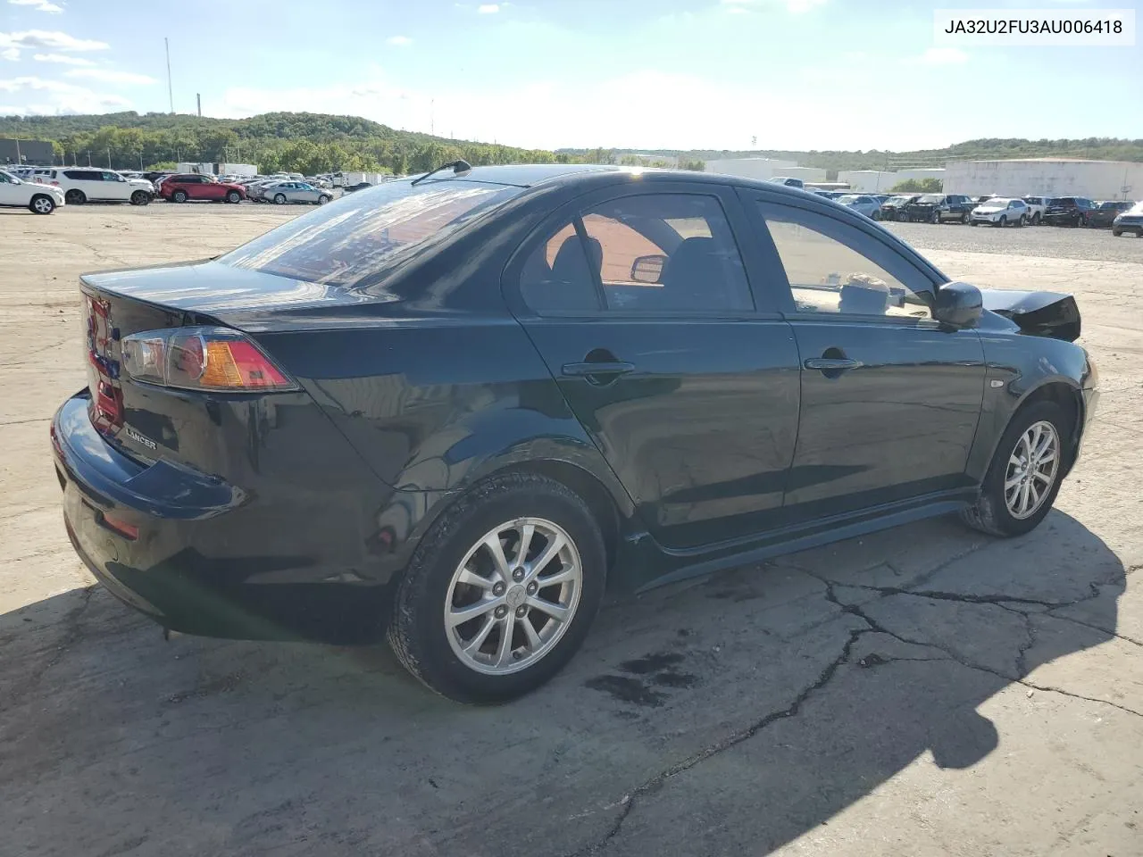 2010 Mitsubishi Lancer Es/Es Sport VIN: JA32U2FU3AU006418 Lot: 73310924